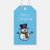 Snowman Gift Labels Cadeaulabel (Voorkant)
