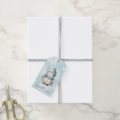 Snowman Gift Labels Cadeaulabel (Met Touw)