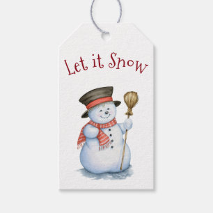 Snowman Gift-Labels voor kerstmis Cadeaulabel