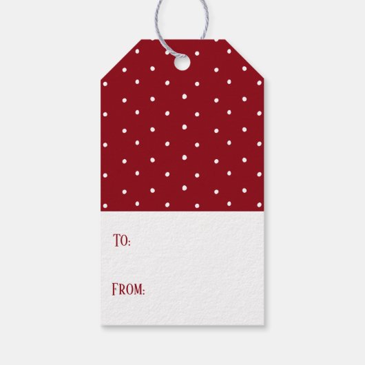 Snowman Gift-Labels voor kerstmis Cadeaulabel (Achterkant)