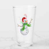 Snowman Glas (Achterkant)