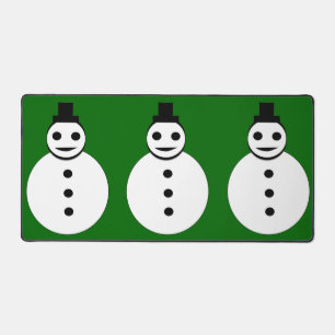Snowman glimlachen bureaumat