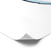 Snowman gloss-poster poster (Hoek)