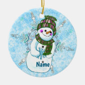 Snowman Granny ornament (Voorkant)