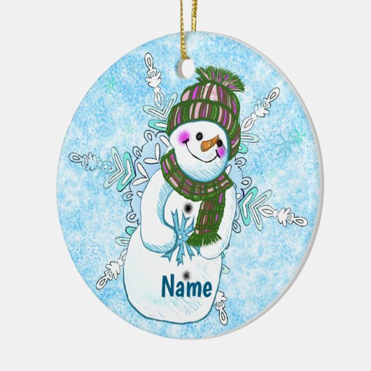 Snowman Granny ornament (Links)