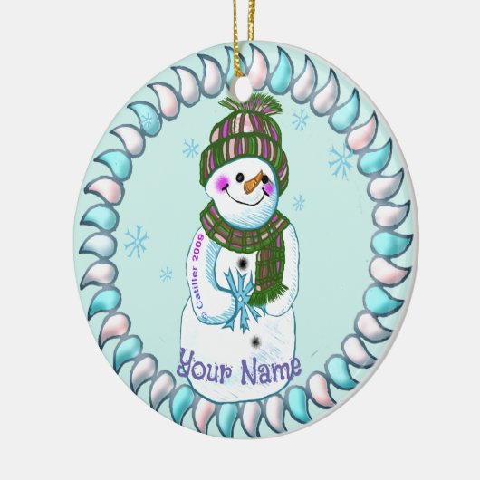 Snowman Granny ornamenten (Links)