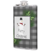 Snowman Gray Buffalo Pset Flask Heupfles (Links)