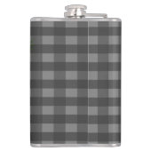 Snowman Gray Buffalo Pset Flask Heupfles (Achterkant)