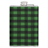 Snowman Green Buffalo Pset Flask Heupfles (Achterkant)
