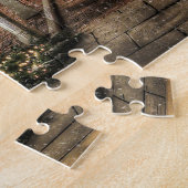 Snowman Greetings Legpuzzel (Zijkant)