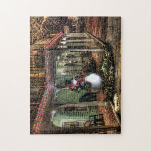 Snowman Greetings Legpuzzel