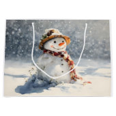 Snowman Groot Cadeauzakje (Voorkant)