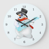 Snowman Grote Klok (Voorkant)