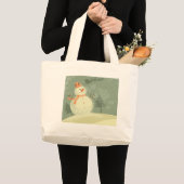 Snowman Grote Tote Bag (Voorkant (product))