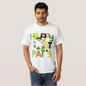 Snowman Happy St. Pat's Day Tshirts and Gifts (Voorkant volledig)