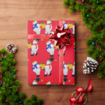 SNOWMAN HIER IS JE CHRISTMAS GIFT WRAPPING PAPIER<br><div class="desc">Een schattige sneeuwman geeft zijn vriend zijn kerstcadeau. Meren voor feestverpakkingspapier</div>