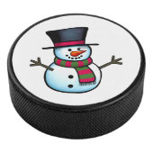 Snowman Hockey Puck (3/4)