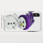 Snowman Hoesje-Mate iPhone Case (Achterkant (horizontaal))