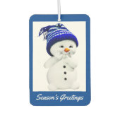 Snowman Holiday Air Freshener Luchtverfrisser (Voorkant)