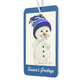 Snowman Holiday Air Freshener Luchtverfrisser (Links)