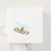 Snowman Holiday Bedankjes Labels (In situ)