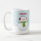 Snowman Holiday Cheer Koffiemok (Links)