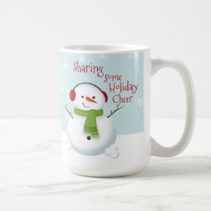 Snowman Holiday Cheer Koffiemok