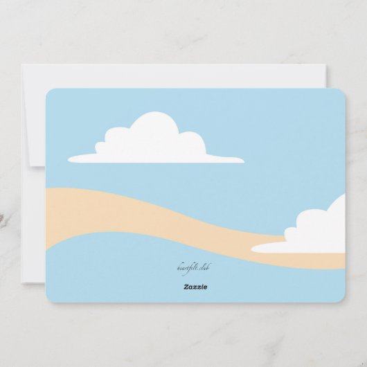 Snowman Holiday Greeting Card Feestdagenkaart (Achterkant)