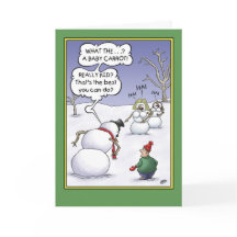 Snowman Holiday Humor, Groottezaken
