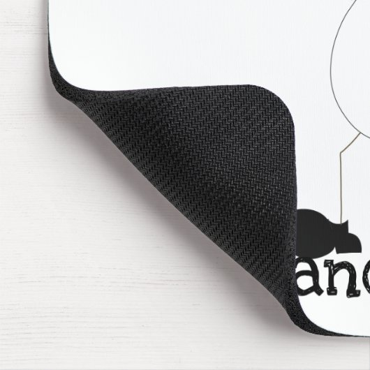 Snowman Holiday Humor Muismat (Hoek)