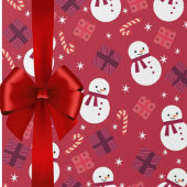Snowman Holiday kerstcadeau Cadeaupapier