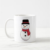 Snowman Holiday Koffiemok (Links)