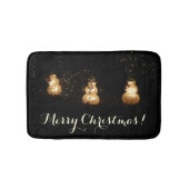 Snowman Holiday Light Display Badmat (Voorkant)