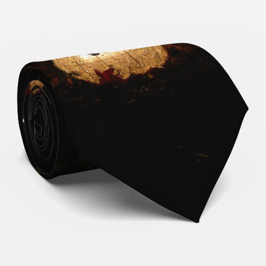 Snowman Holiday Light Display Stropdas (Opgerold)