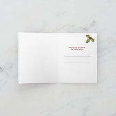 SNOWMAN Holiday Nieuw Huis Verhuisde Kaart (Binnen)