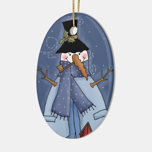 Snowman Holiday Ornament (Links)