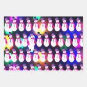 Snowman Holiday Trio Inpakpapier Vel (Voorkant 3)