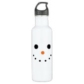 Snowman Holiday Waterfles (Voorkant)