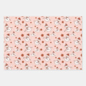 Snowman Holiday Wrapping Paper (Voorkant)