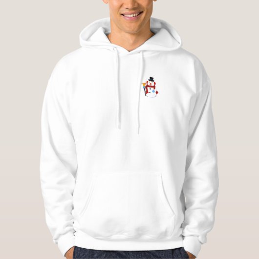 Snowman Hoodie (Voorkant)
