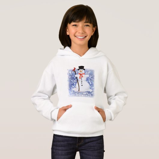 Snowman hoodie (Voorkant volledig)