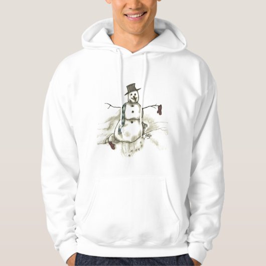 Snowman Hoodie (Voorkant)