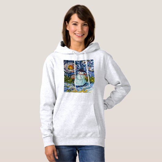 Snowman Hoodie (Voorkant volledig)