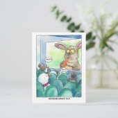 Snowman Horror Film Briefkaart (Staand voorkant)