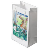 Snowman Horror Film Gift Bag Klein Cadeauzakje (Achterkant Gekanteld)