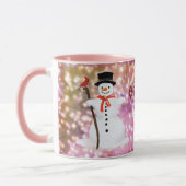 Snowman Hot chocola Mok (Links)