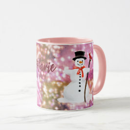 Snowman Hot chocola Mok