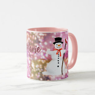 Snowman Hot chocola Mok