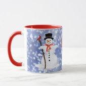 Snowman Hot chocola Mok (Links)