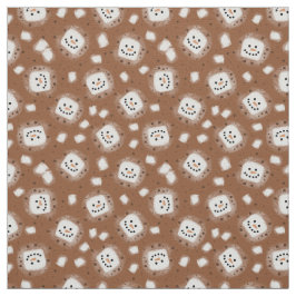 Snowman Hot Cocoa Stof